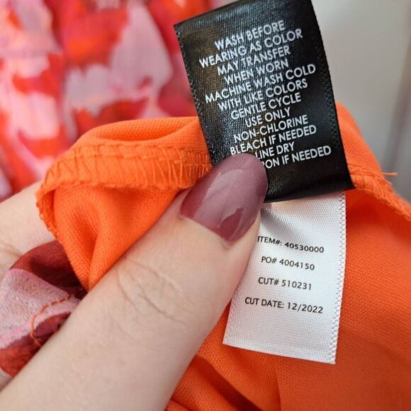 Torrid Women's Plus Size Midi Cotton Clip Dot Lace Up Smocked Dress 1X - Picture 11 of 11